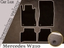 Alfombrillas para Mercedes Clase E W210 Premium